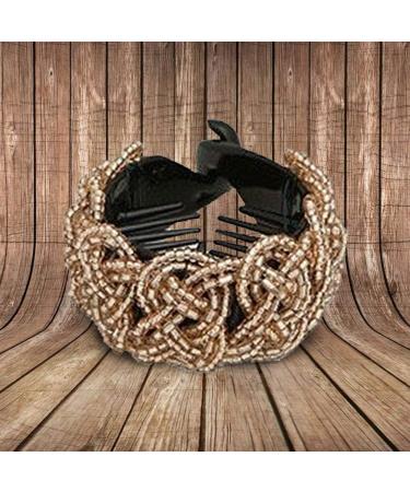 Lurrose Light Brown Banana Hair Clip - Women's Hair Claw & Ponytail Holder for Stylish Hair Accessories - Buy Online on GoSupps.com