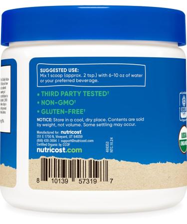 Nutricost Organic Cranberry Powder 8 oz 5G per Serving - Non-GMO Gluten-Free - Buy Online on GoSupps.com