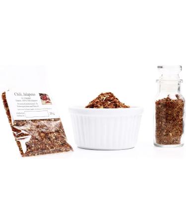  Feine W rze Chili Jalapeno Red Granules 1-3 mm | Chili Spices | BBQ Spices | Goulash Spices | Gluten Free | 20 g - Buy Online on GoSupps.com