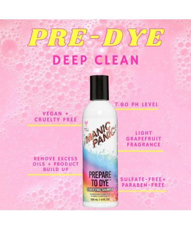 Manic Panic Prepare To Dye Purifying Shampoo veganistisch dierproefvrij 3 x 236 ml - Buy Online on GoSupps.com