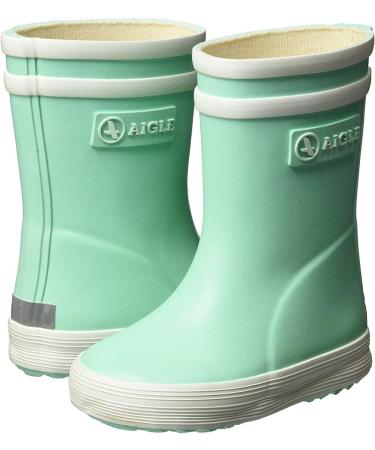 Aigle Unisex Kid's Baby Flac Wellington Boots - 3.5 UK Child - Green - Buy Online on GoSupps.com