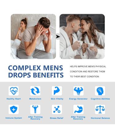 Nexusbio Labs Complex Men's Drops Complex Mens Drops Revitahepa Blue Direction Drops for Men Nexus Bio Labs Complex Mens Drops Secret Drops for Strong Men (1PCS) - Buy Online on GoSupps.com