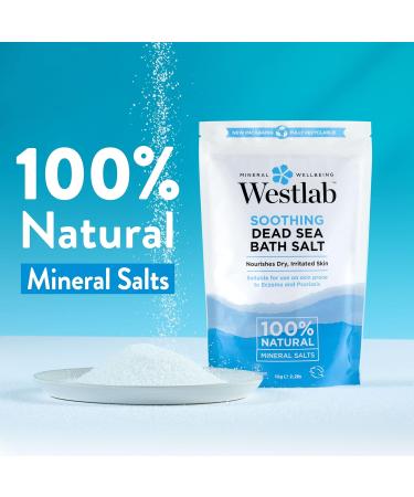 Westlab Pure Mineral Dead Sea Salt 1kg - Unscented | Pack of 1 - Buy Online on GoSupps.com