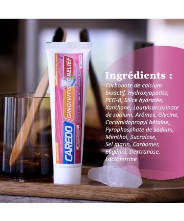 Dentifrice CAREDO pour la gingivite soin r parateur des gencives traitement des gencives saignantes et gonfl es traitement des gencives sensibles traitement de la gingivite pour adultes 100 g - Buy Online on GoSupps.com