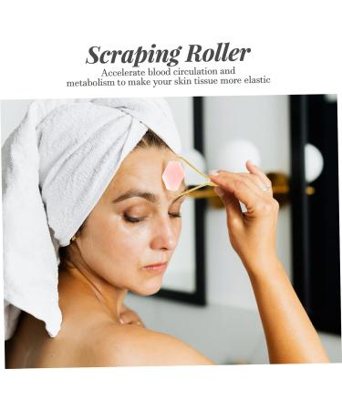 Buy Hemoton Jade Face Care Tools - Gua Sha Neck Massager & Facial Massage Roller for Glowing Skin | International Shipping Available - Buy Online on GoSupps.com