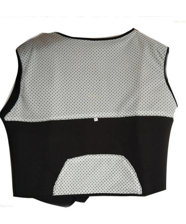 Magnetic Field Therapy Self-Warming Vest for Men & Women - Back Lumbar Spine Shoulder Support Belt - Winter Fitness Tank Top - Black XXL - Buy Online on GoSupps.com