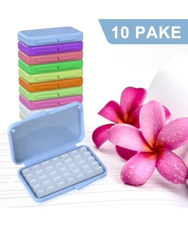 ARGOMAX Orthodontic Wax Food Grade Dental Wax - 10 Pack with Colorful Storage Box | 50 Strips Braces Wax for Braces Wearer | 10PCS, 10 Scented Varieties - Buy Online on GoSupps.com