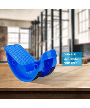 Durable Foot Rocker Calf Stretcher for Achilles Injury Relief & Physical Therapy - Blue - Buy Online on GoSupps.com