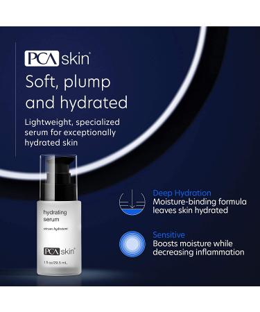 PCA Skin Hydrating Serum 1 fl oz - Deep Moisture & Hydration for all Skin Types - Buy Online on GoSupps.com