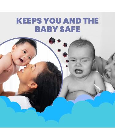 Rechargeable Nasal Aspirator for Babies - Electric Booger Sucker - Baby Nose Suction Device (Blue) - Buy Online on GoSupps.com