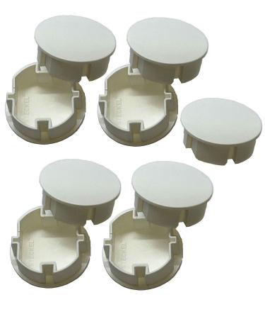 9 pieces plug white dust protection lid socket cover cover for clean Schuko sockets socket strips Multiple sockets splash protection design motif-hotel and company plug