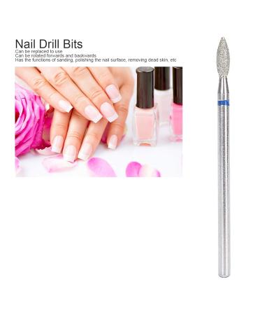 50-Piece Nail Polishing Bits Set | Durable Nail Grinding Heads for Home Nail Drills | Easy Replacement Accessories (M-2.7 mm) - Buy Online on GoSupps.com