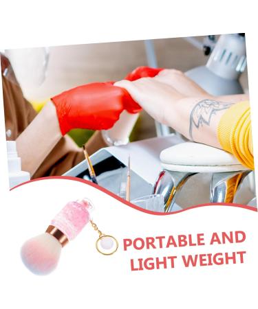 DRESSOOS Beauty Tools Face Powder Brush Blush Travel Makeup Beauty for Makeup Travel Powder Brush Professional Makeup Kit Makeup Brush Travel Makeup Powder Brush Bulk Makeup Face Makeup 10.20X4.50X4.50CM Pink - Buy Online on GoSupps.com