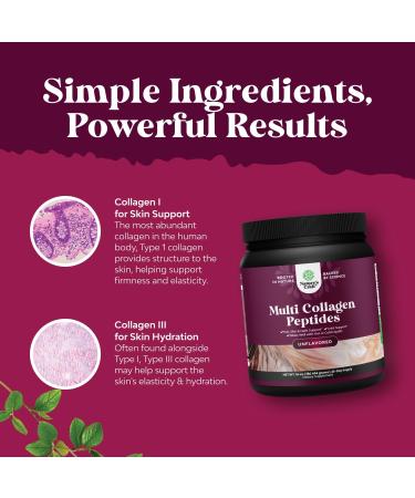 Bundle of High Absorption Magnesium Glycinate Capsules for Calming Sleep Plus Muscle Bone & Nerve Support and Multi Collagen Protein Powder for Women and Men - Hair Skin and Nails Vitamins - Buy Online on GoSupps.com