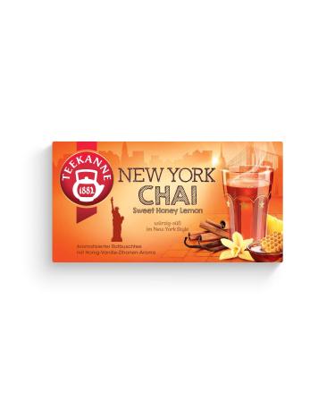Teekanne New York Chai pack of 6 (6 x 20 tea bags) 6 x 35 g 35 g (pack of 6)