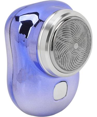 Electric Beard Trimmer Electric Beard Trimmer Automatic Portable Mesh Blade Double Ring Hair Removal for Travel (Blue) - Buy Online on GoSupps.com