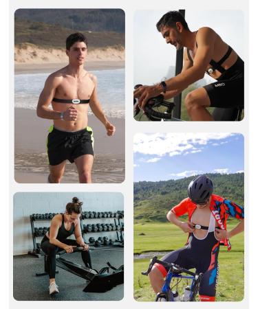IGPSport HR40 Heart Rate Monitor - Bluetooth & Ant+ Chest Strap & Bracelet IP67 Waterproof Accurate Heart Rate Tracking for Cycling & Fitness - Buy Online on GoSupps.com