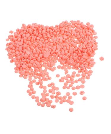 Minkissy 12 packs of wax beans for hair removal bikini wax beans face wax bean hair removal wax painless wax sparrow beeswax depilatory cream pink