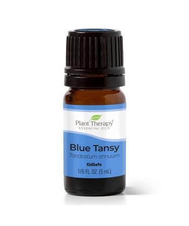 Plant Therapy Blue Tansy Essential Oil 100% Pure Undiluted Natural Aromatherapy Therapeutic Grade 5 mL (1/6 oz)