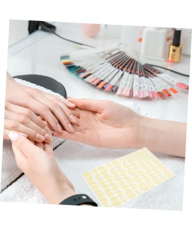 Mikinona 6 Sheets Manicure Tools Double-sided Tape Transparent Stickers Tape Double Sided Two Sided Tape Nail Art Tools Nail Stickers for Press Ons Nail Forms Double Sided Tape White - Buy Online on GoSupps.com