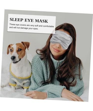 NOLITOY Travel Eye Mask & Hair Ring Kit - Silk Eyemasks Blackout Eyepatch & Hair Ties for Adults - Ultimate Comfort for Airplane & Sleep - Buy Online on GoSupps.com