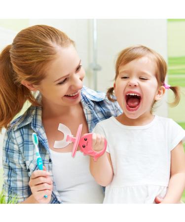 3 Pack Kids U-Shaped Toothbrush Food Grade Soft Silicone Brush Head 360 Whole Mouth Manual Training Tooth Brush for Toddlers and Children 2-12 Years Old(Blue Pink Purple) - Buy Online on GoSupps.com