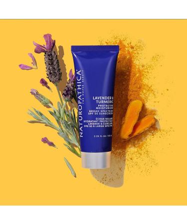 Naturopathica Lavender & Turmeric Protective Moisturizer SPF 50 Sunscreen | Made in USA | 2.25 Oz - Buy Online on GoSupps.com