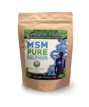 MSM Pure Sulphur 500g Patrick McGean Sulphur Study
