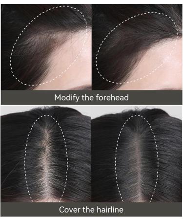 Hairline Powder Instantly Hairline Shadow Black Hair Powder Quick Cover Grey Hair Root Concealer Hair Root Touch Up For Thinning Grey Hairline Conceals Hair Loss Stain-Proof 48 Hour Formula (01-Black) - Buy Online on GoSupps.com