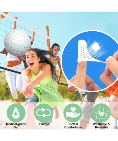 Decproch Finger Protectors - 14 PCS White Breathable Finger Bandages for Hand Eczema & Cracking - Buy Online on GoSupps.com