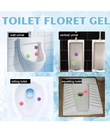 Toilet Gel Stamp Flower Fragrance Gel for Deodorizing Bathroom with Oil Surfactant - Buy Online on GoSupps.com
