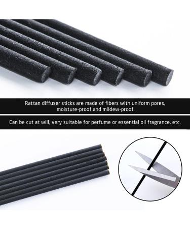 100 Black Aromatherapy Sticks - Fire-Free Diffuser for Homes Hotels & Offices | Premium Fragrance & Etheric Oil Sticks - Buy Online on GoSupps.com