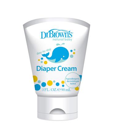 Dr. Brown's Natural Baby Diaper Cream   3 Fl Oz (Pack of 1) 1 Pack  Diaper Cream - Buy Online on GoSupps.com