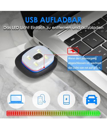 SPGOOD LED Beanie Hat | Illuminated Warm Winter Cap for Men | Perfect Gift for Fishing Jogging Camping & Run - Fluorescent Green - Buy Online on GoSupps.com