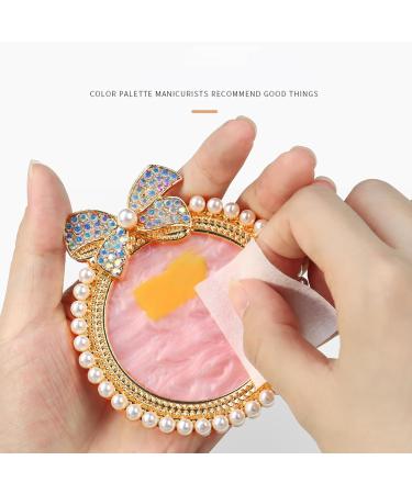 Resin Cosmetic Makeup Palette | Nail Art Mixing Palette | DIY Beauty Salon Color Cream Board | Pink Makeup Display for Professionals - Buy Online on GoSupps.com