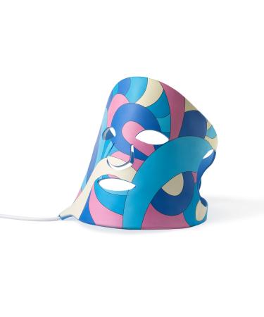 LED Face Mask Light Therapy - By Zutta - 3 Colour Settings Light Therapy - Anti Acne Blue Light - Anti-Ageing Red light - Skin Rejuvenation & Wrinkle Reduction - Lightweight Portable Silicone