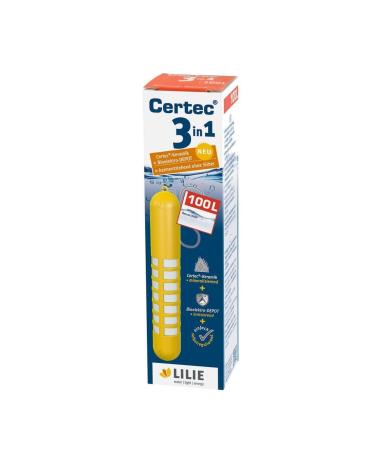 Certec 3-in-1 water filter capsule 100 liters