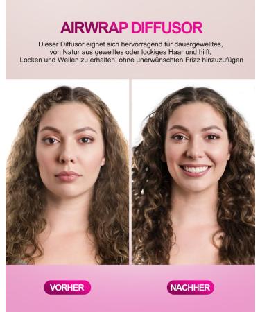 Dyson Airwrap Diffuser & Adapter HS01 HS05 | Transform Your Airwrap Styler into a Hairston - Fuchsia - Buy Online on GoSupps.com