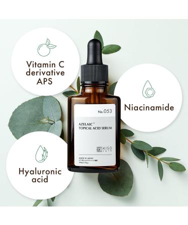 Japanese Skincare Duo: Azelaic Acid & 35% Pure Vitamin C Serum - Buy Online on GoSupps.com