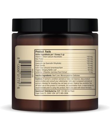 Bark & Whiskers Seasonal Support Antioxidant and Immune Support - Liver Beef 3.17 Oz - Buy Online on GoSupps.com