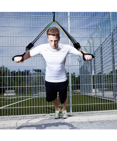 Combor Resistance Bands Set 11 PCS Exercise Band for Working Out Up to 125 lbs - Buy Online on GoSupps.com