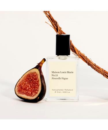 Maison Louis Marie - No.13 Nouvelle Vague Natural Roll-On Perfume Oil | Luxury Clean Beauty + Non-Toxic Fragrance (0.5 fl oz | 15 ml) - Buy Online on GoSupps.com