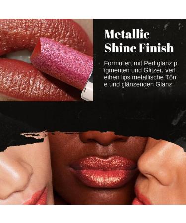  Generisch Set of 3 glitter lipsticks - Glossy lipstick - For women and girls - Work - Holidays - Valentine's Day - Buy Online on GoSupps.com