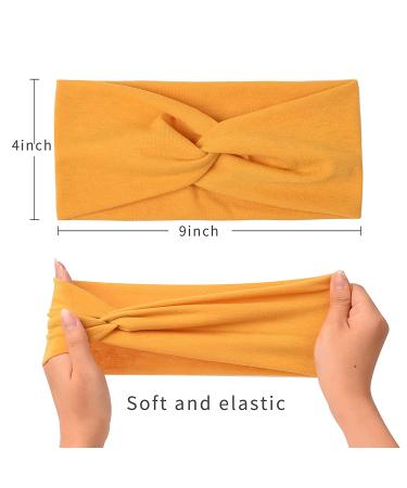 12 Pack Non-Slip Headbands for Women - Elastic Hair Bands for Yoga, Running & Sports - Buy Online on GoSupps.com