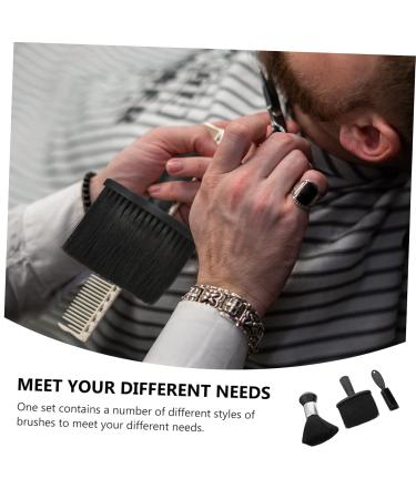 Frcolor 6-Piece Hairdresser Tools Set - Broken Hairbrush Shaving Brush & Hairbrush Cleaner for Professional Barbers - Buy Online on GoSupps.com