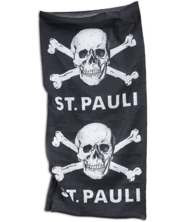FC St. Pauli Skull Functional Scarf Bandana - Black One Size | International Shipping Available - Buy Online on GoSupps.com