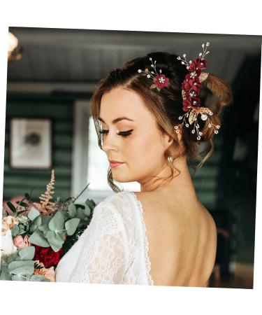 minkissy 6 Sets Bridal Headwear Bridesmaid Hair Comb Hair Combs for Women Wedding Hair Accessories for Brides Bridal Comb Wedding Hair Rhinestones Clip Pearls Hair Clips Hair Piece Korean - Buy Online on GoSupps.com