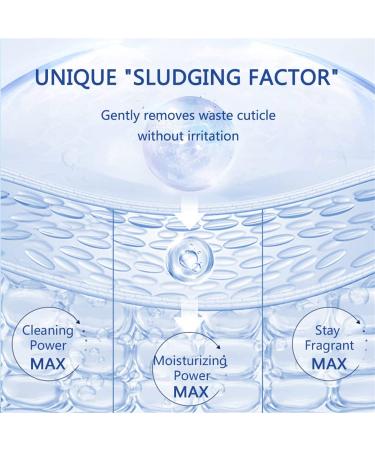 Mud Rub Exfoliating Whitening Gel with Bath Sponge - Skin Brightening Mud Rubbing Artifact (Peach) - Buy Online on GoSupps.com
