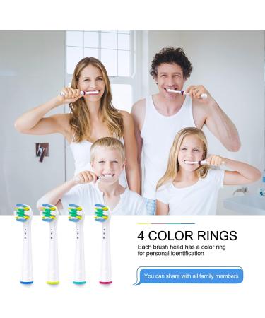 16 Pack Toothbrush Heads for Oral B Pro Electric Toothbrush - Compatible with Pro Genius and Smart - Replacement Heads for Best Oral Care - Buy Online on GoSupps.com