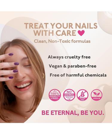 Mindfulness Light Blue Nail Polish Set for Women & Girls - Long Lasting DIY Manicure/Pedicure - Made in USA - 13.5mL (Set of 4) - Buy Online on GoSupps.com